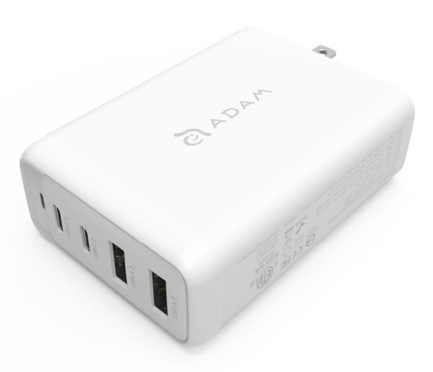 Adam Elements Omnia Pro 100W GaN biała - 1193588 - zdjęcie